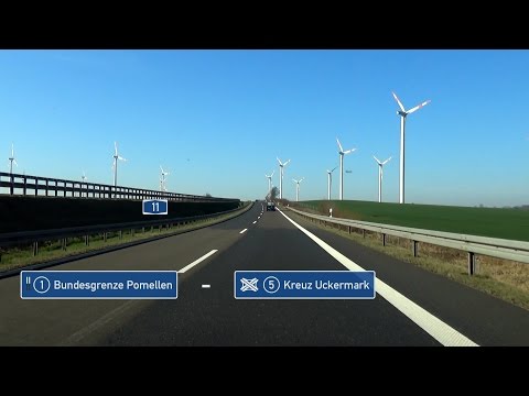 🇩🇪 A11: [PL] Grenze -  AD Kreuz Uckermark (3x)