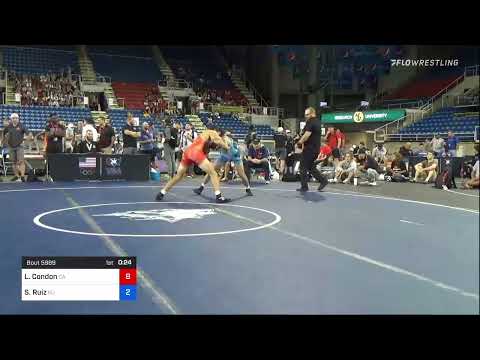 170 Lbs Consi Of 4 - Lucas Condon, California Vs Simon Ruiz, New Jersey 4539