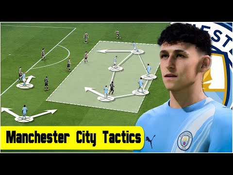 Manchester City's Pep Guardiola Tactics | EA FC 26