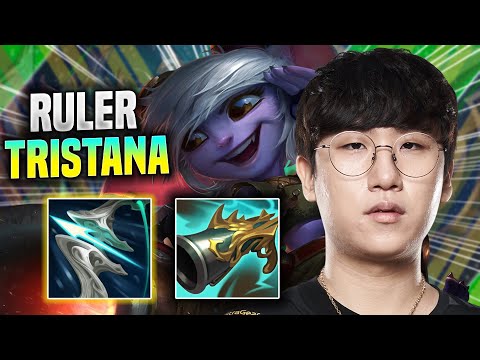 RULER IS SO CLEAN WITH TRISTANA! - GEN Ruler Plays Tristana ADC vs Jinx! | Preseason 2022
