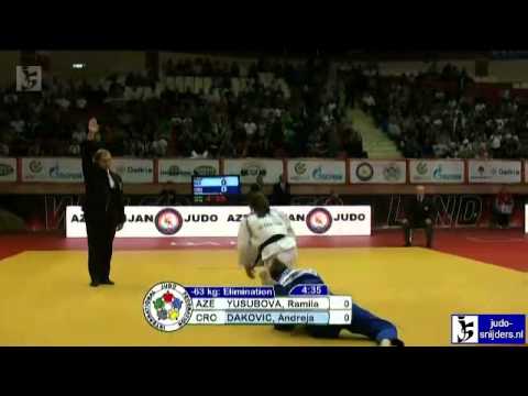 Ramila Yusubova (AZE) - Andreja Dakovic (CRO) [-63kg]