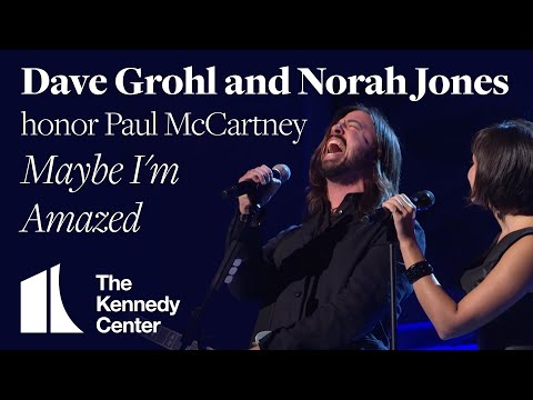 Dave Grohl and Norah Jones - Maybe I'm Amazed (Paul McCartney Tribute) - 2010 Kennedy Center Honors