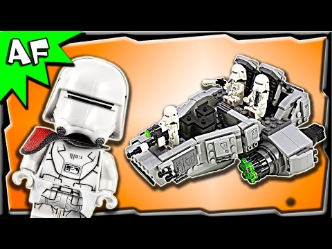 Vidéo LEGO Star Wars 75100 : Snowspeeder du Premier Ordre