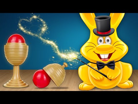 КЛАССНЫЕ НЕОБЫЧНЫЕ ФОКУСЫ И ТРЮКИ ЖЕЛЕЙНОГО ЗАЙЦА ХАРИТОНА