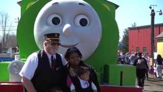 preview picture of video 'Day Out with Thomas 2015 at Essex Steam Train - with Percy'