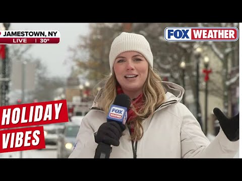 Lake-Effect Snow Ushers In Holiday Spirit Amid Dangerous Travel Conditions