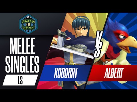 Fly|KoDoRiN vs. Albert - Melee Singles Losers Semis - Smash Camp 2022