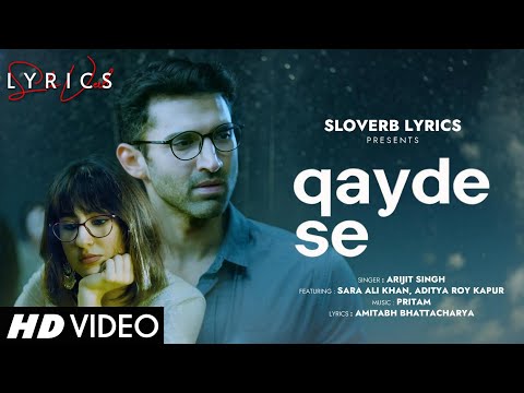 Qayde Se (LYRICS) - Arijit Singh | Anurag B | Pritam, Amitabh Bhattacharya | Metro…In Dino