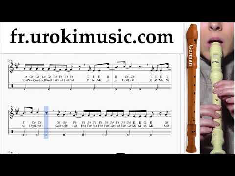 Cours de Flute à bec (G.) Shawn Mendes - Youth ft. Khalidе Tuto Partitions um-ih829