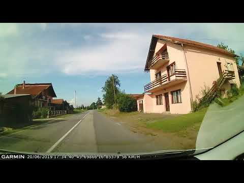 DRIVE #577: Garešnica-Berek-Ivanska (Croatia) (timelapse 4x) *Read Description*