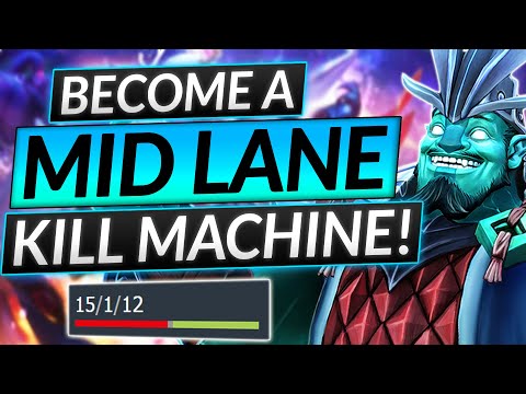How to BECOME A MIDLANE KILLING MACHINE - Storm Spirit Tips and Tricks - Dota 2 Guide