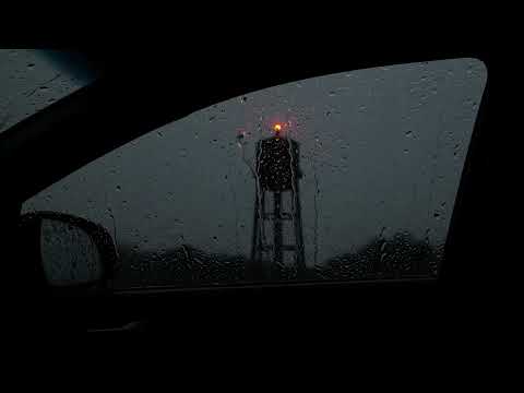 Rainy Drive Relaxation and Gentle Rainy Night