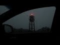Heavy Rain Sounds To Stop Overthinking In Car Ambience For Sleep Anxiety Relief Calm