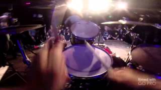 CONVERGE - &quot;Trespasses&quot; Live Ben Koller Drumcam POV GoPro Rain Fest Seattle