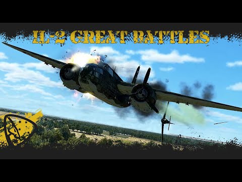 IL-2 Great Battles: Airfield attack | A-20B