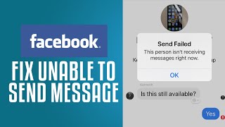 How To Fix Unable To Send Message On Facebook Marketplace (EASY!)