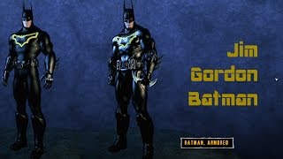 Batman Arkham Asylum: Jim Gordon Batman Mod