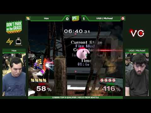 DPotG 2018: Losers Top 8 Qualifier - Hax (Fox) vs. UGS | Michael (Jigglypuff)