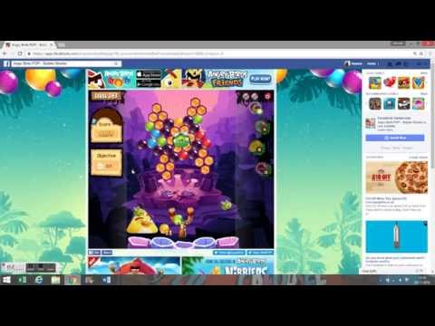 Angry Birds POP! on Facebook - Level 143 Walkthrough