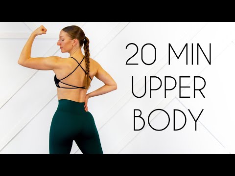 Full UPPER BODY Workout (Tone, Sculpt, & Build) - 20 Mins At Home