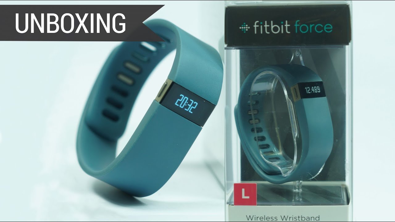 Fitbit Force Fitness Tracker - Unboxing & Hands On