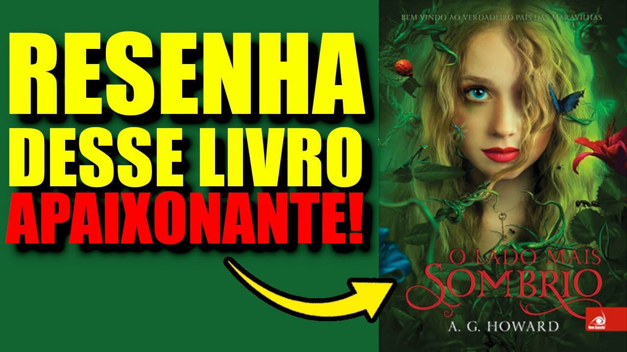 Resenha: O Lado Mais Sombrio | Livro Apaixonante | Lewis Carroll | Editora Novo Conceito!