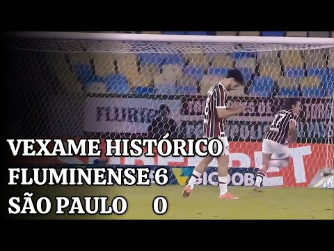 Fluminense 6x0 São Paulo ● Goleada histórica! ● Brasileirão 2025