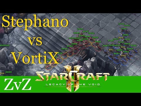 Stephano vs VortiX (ZvZ) - WCS Valencia - Starcraft 2: LotV Profi Replays [Deutsch | German]