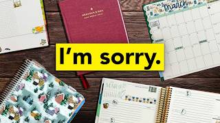 5 Amazing Planners that I can't use.