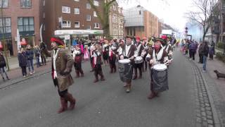 preview picture of video 'Spielmannszug Frohsinn Ost beim Karnevalsumzug Hiltrup 2015'