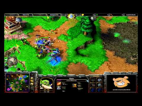 [HD.WC3#182] CashY vs HLAoo - OvU - Game 1 - Warcraft 3 Replay [FR]