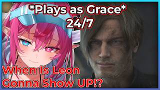 IRyS Already Missed Playing As Leon In Re9【Hololive-EN】