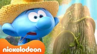The Smurfs Find a Magic Talking Tree?! 🌳✨ | Nicktoons
