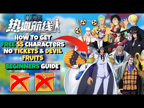 How To Get FREE SS Characters Without Spending any Tickets & Devil Fruits - One Piece Fighting Path
