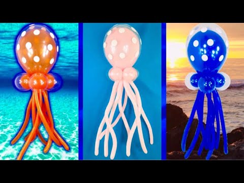 Balloon Jellyfish Decorations!
