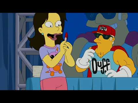 The Simpsons - can I get your autograph?