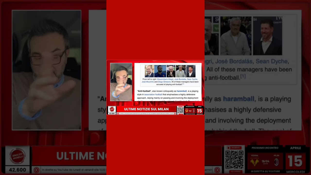 Allegri l'"anti- football"!