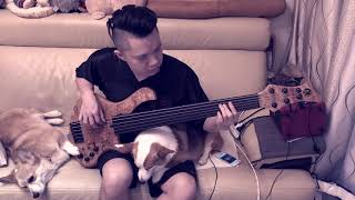Obscura Diluvium Ekpyrosis Fretless bass cover