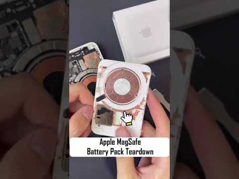 APPLE Magsafe battery pack teardown #shorts
