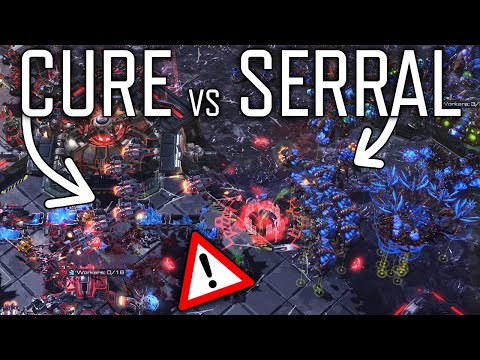 StarCraft 2: Cure NUKES HIMSELF?!! Serral vs Cure - EPIC Zerg vs Terran