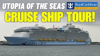 Utopia of the Seas Cruise Ship Tour!