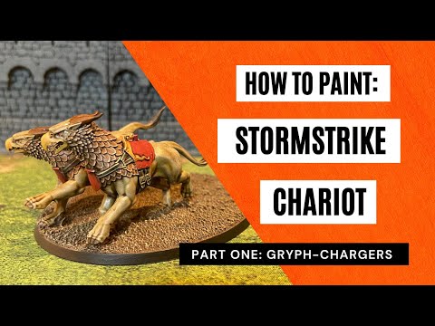 How to Paint: Stormcast Eternals Stormstrike Chariot Part 1: The Gryph-Chargers
