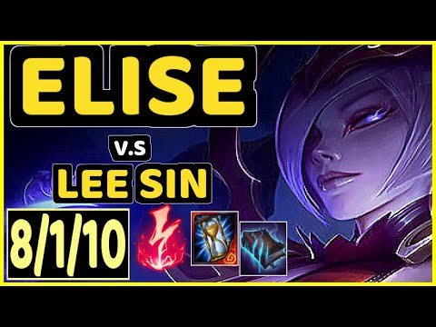 KIREI (ELISE) vs LEE SIN - 8/1/10 KDA JUNGLE CHALLENGER GAMEPLAY - EUW