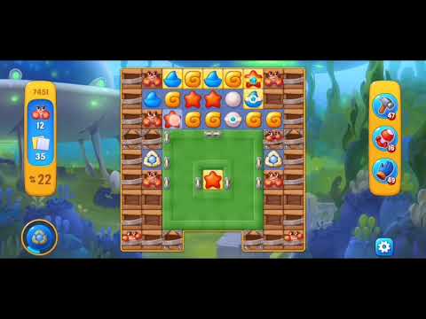 Fishdom 7451 Hard Level - NO 💣🧨💥