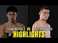 Tawanchai vs Saemapetch Highlights
