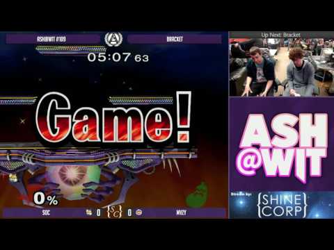 SOC (Fox) vs Mvzy (Ice Climbers) - ASH@WIT #109 Melee Bracket
