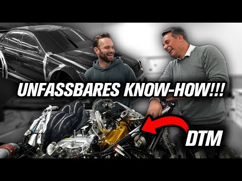 The TECHNIQUE behind a DTM race car explained by the ENGINEER! Visit at HWA part 2