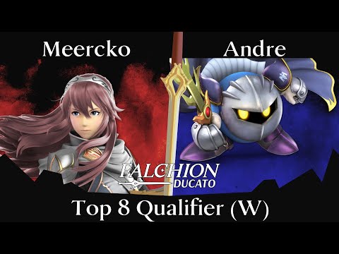 Ducato: Falchion - Meercko (Lucina) vs Andre (Duck Hunt Duo, Meta Knight) - Winners Top 8 Qualifier