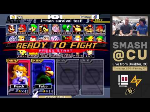 Smash @ CU #3: S44 vs. Hammy
