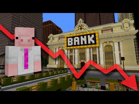 Using Redstone to keep people in DEBT FOREVER!